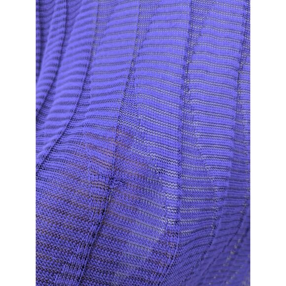 Chicos Travelers Slinky Cardigan Women Size L Open Front Knit Lightweight Boho - Picture 5 of 10